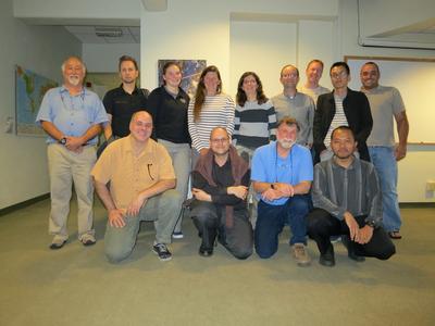 Some of the collaborators, at the first GeoLink project meeting, November 5-7 at NCEAS, Santa Barbara.